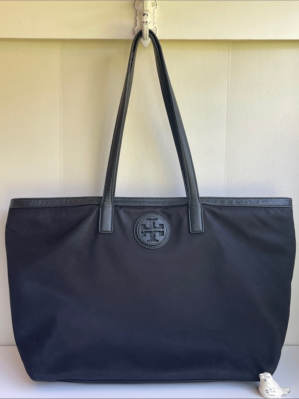 Tory Burch Black Nylon Shoulder Bag